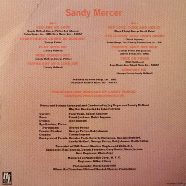 Sandy Mercer - Hey Love, Come And Get It!