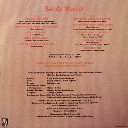 Sandy Mercer - Hey Love, Come And Get It!