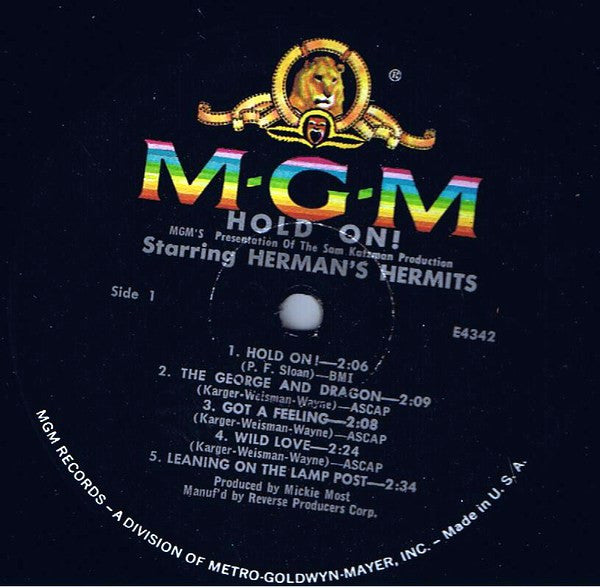 Herman's Hermits - Hold On!