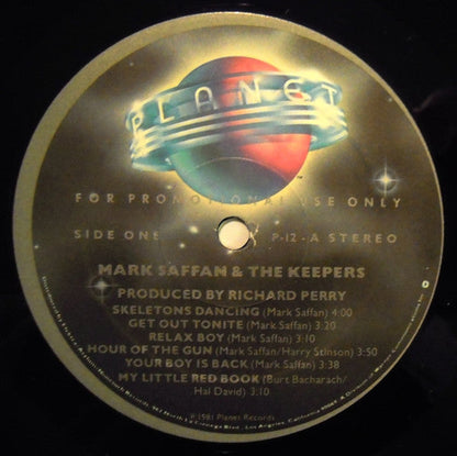 Mark Saffan And The Keepers - secondary