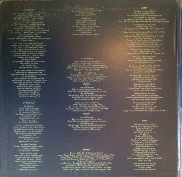 Joni Mitchell - Blue