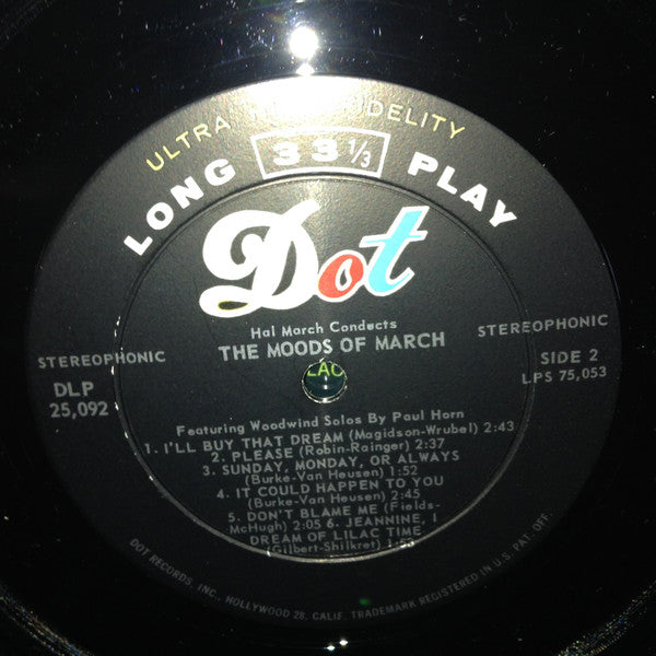 Hal March - The Moods Of March