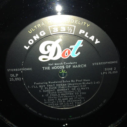 Hal March - The Moods Of March