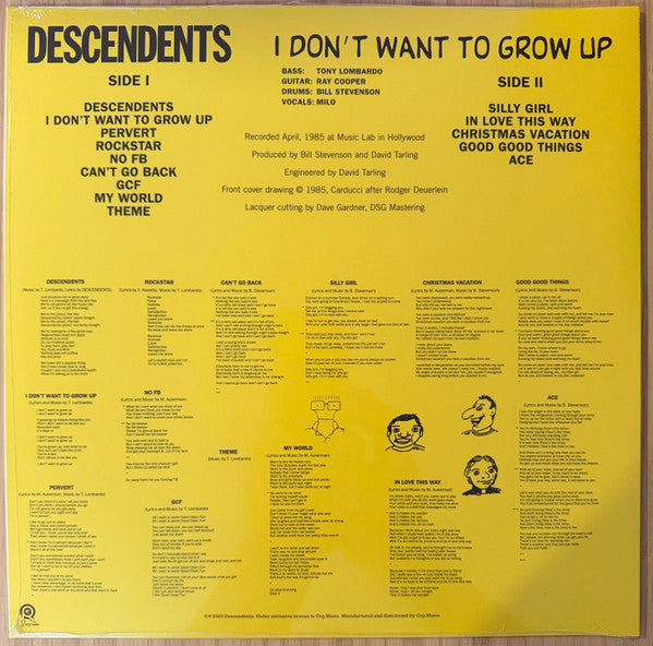 I Don't Want To Grow Up - secondary