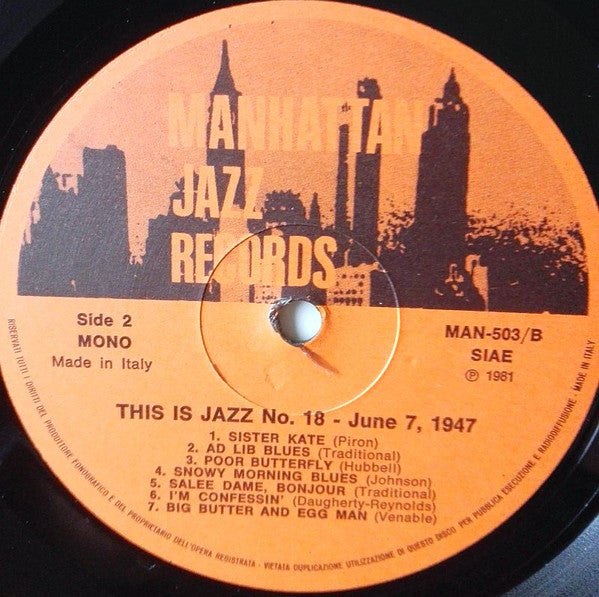 Various - This Is Jazz ! Volume One