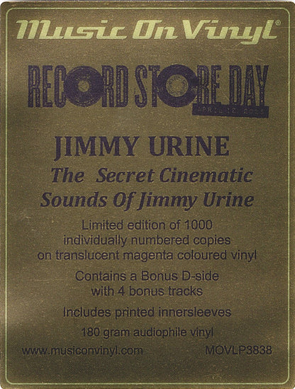The Secret Cinematic Sounds Of Jimmy Urine - secondary