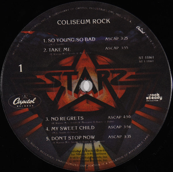 Coliseum Rock - secondary