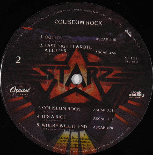 Coliseum Rock - secondary