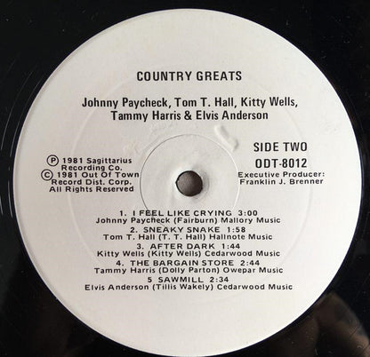 Country Greats - secondary