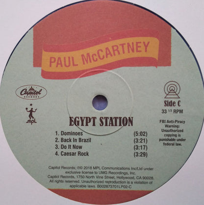 Egypt Station - secondary