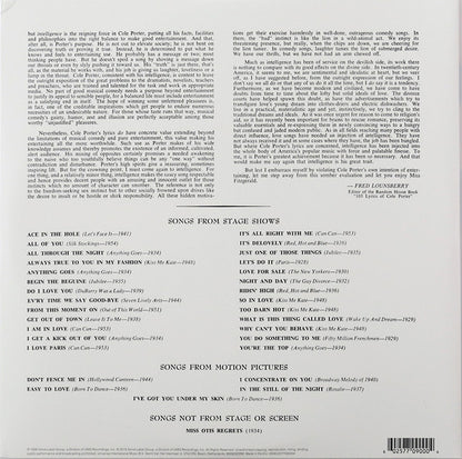 Sings The Cole Porter Song Book - secondary