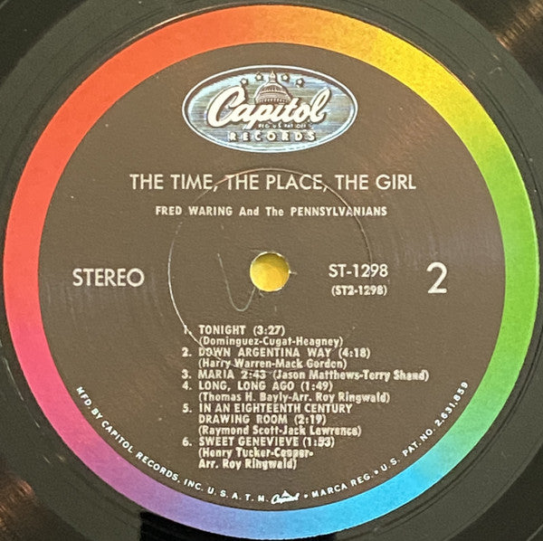 Fred Waring & The Pennsylvanians - The Time, The Place, The Girl