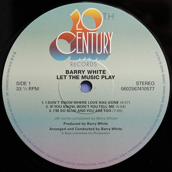 Let The Music Play - secondary