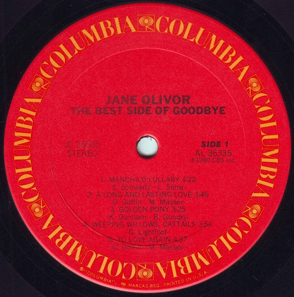 Jane Olivor - The Best Side Of Goodbye