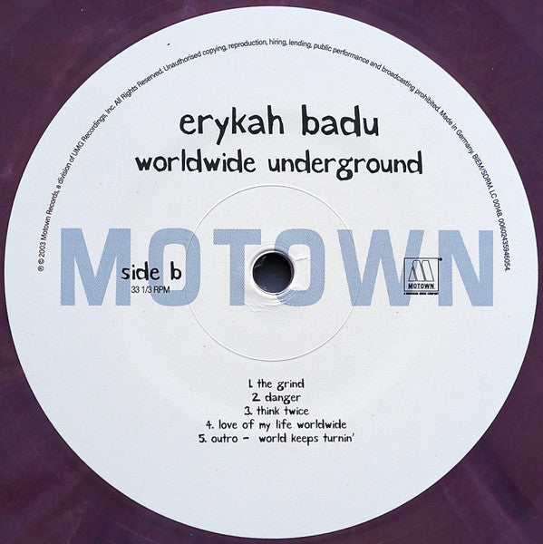 Worldwide Underground - secondary