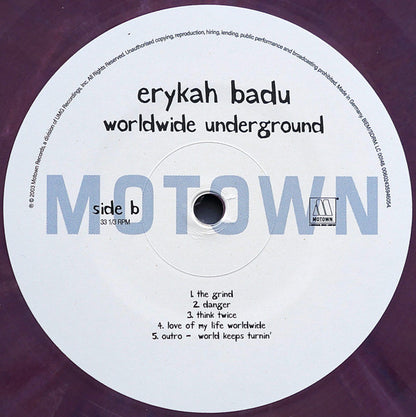 Worldwide Underground - secondary