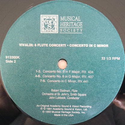 6 Flute Concerti Op. 10 • Concerto In C Minor RV 441 - secondary