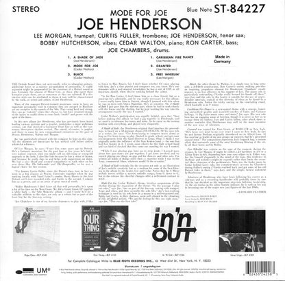 Mode For Joe - secondary