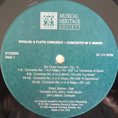 6 Flute Concerti Op. 10 • Concerto In C Minor RV 441 - secondary