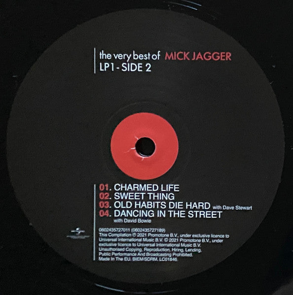 The Very Best Of Mick Jagger - secondary