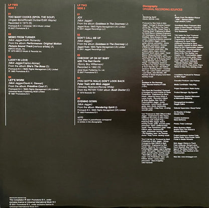 The Very Best Of Mick Jagger - secondary