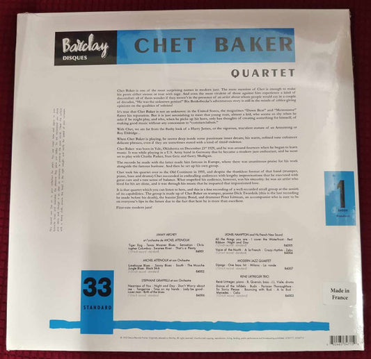 Chet Baker Quartet - secondary