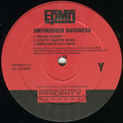 Unfinished Business - secondary
