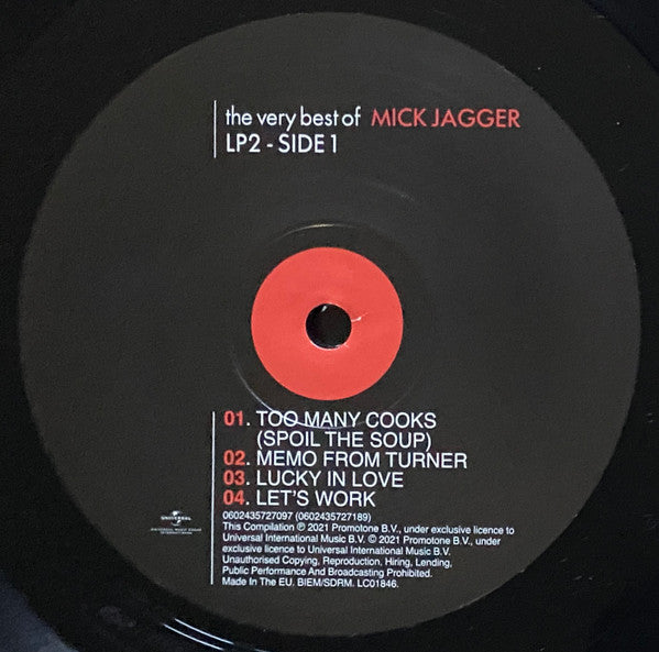 The Very Best Of Mick Jagger - secondary