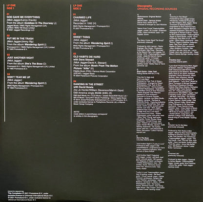 The Very Best Of Mick Jagger - secondary