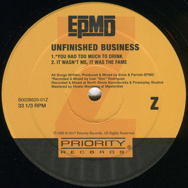 Unfinished Business - secondary