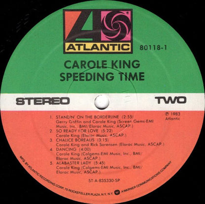 Speeding Time - secondary