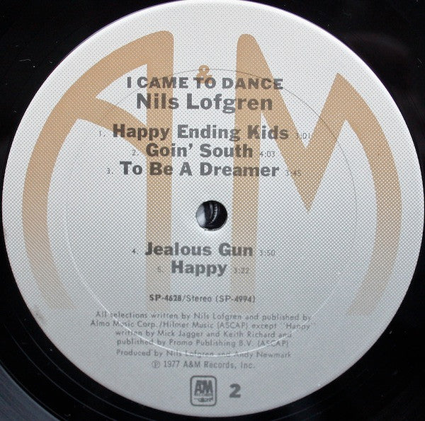 I Came To Dance - secondary