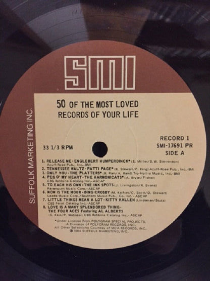 Various - 50 Of The Most Loved Records Of Your Life Record No. 1