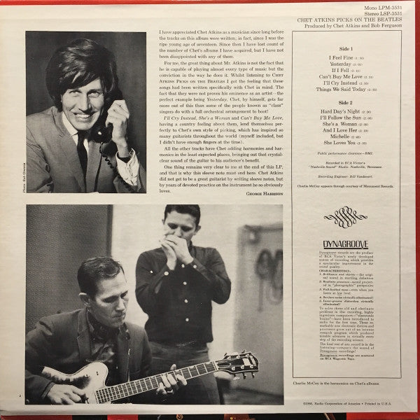 Chet Atkins - Chet Atkins Picks On The Beatles