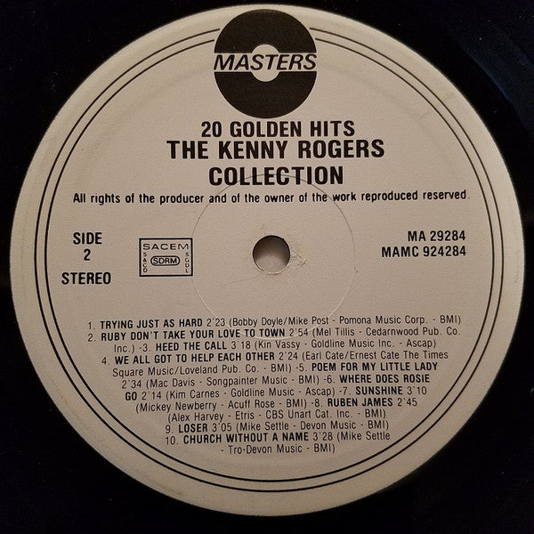 Kenny Rogers & The First Edition - The Kenny Rogers Collection - 20 Golden Hits