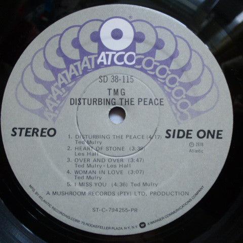 Disturbing The Peace - secondary