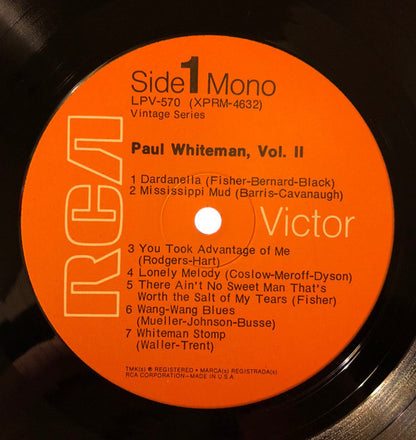 Paul Whiteman Vol. II - secondary