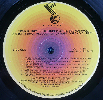 Various - Tilt - Music From The Motion Picture Soundtrack