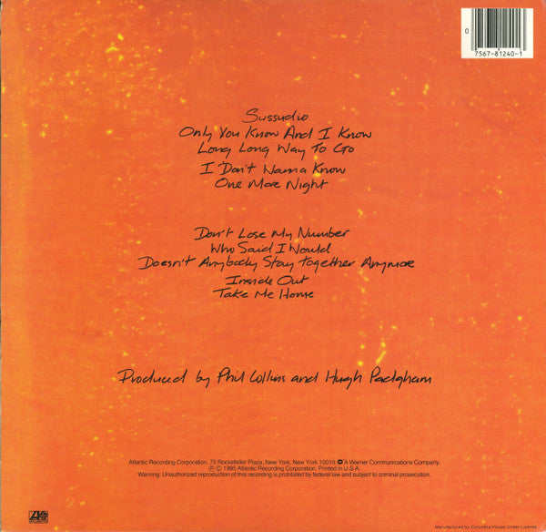 Phil Collins - No Jacket Required