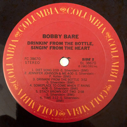 Drinkin' From The Bottle, Singin' From The Heart - secondary