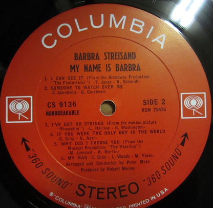 Barbra Streisand - My Name Is Barbra