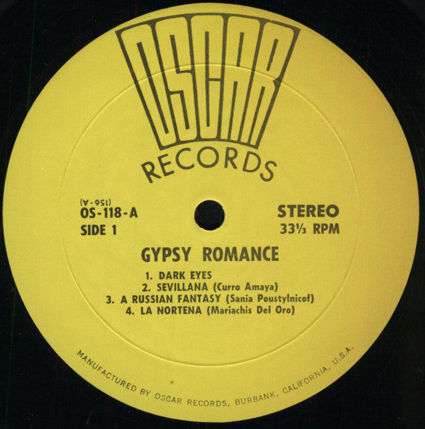 Various - Gypsy Romance From All Over The World