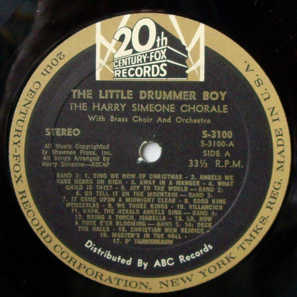 The Harry Simeone Chorale - The Little Drummer Boy: A Christmas Festival