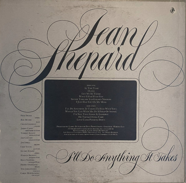 Jean Shepard - I'll Do Anything It Takes