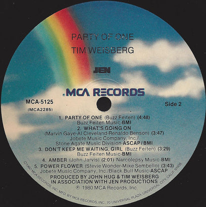 Tim Weisberg - Party Of One