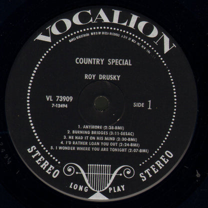 Roy Drusky - Country Special