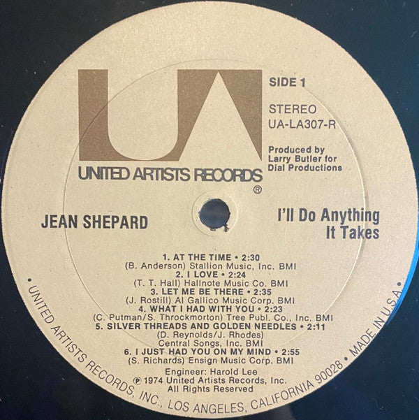 Jean Shepard - I'll Do Anything It Takes