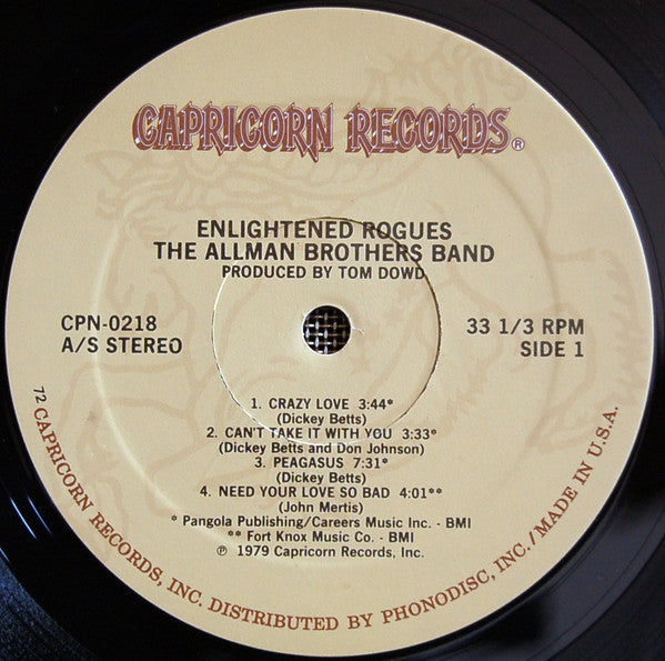 The Allman Brothers Band - Enlightened Rogues