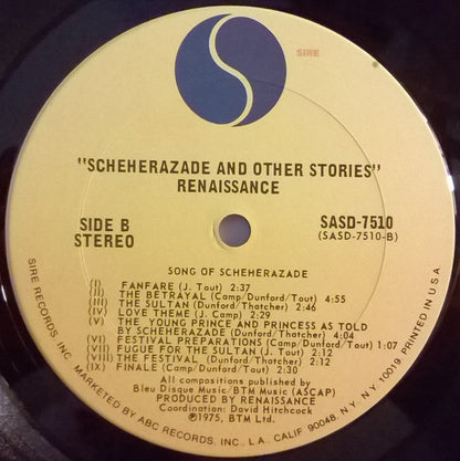 Scheherazade And Other Stories - secondary