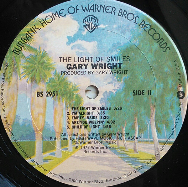 Gary Wright - The Light Of Smiles